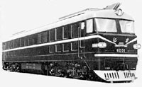 北京型液力傳動干線客運內(nèi)燃機車