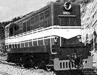 東方紅2型液力傳動調(diào)車內(nèi)燃機車